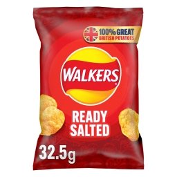 Walkers Ready Salted <BR> 32 x 32.5g