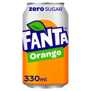 Fanta Orange Zero  Cans   24 x 330ml