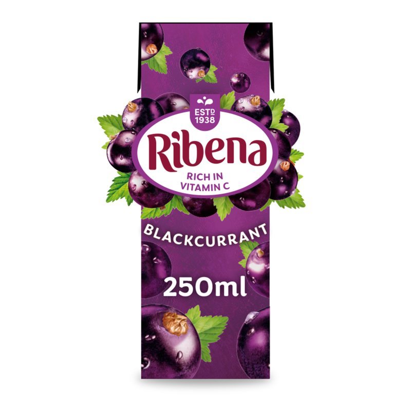 Ribena Blackcurrant Cartons  24 x 250ml