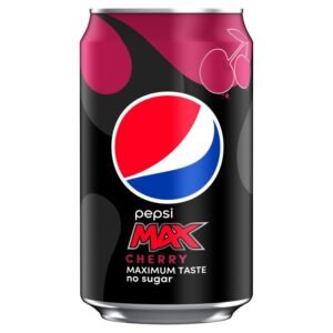 Pepsi Max Cherry Cans 24 x 330ml