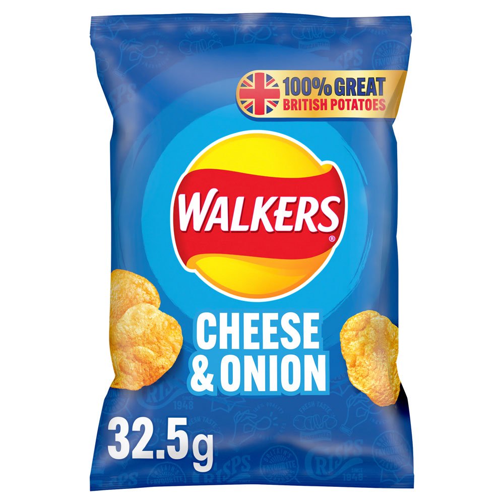 Walkers Cheese Onion 32 x 32.5g