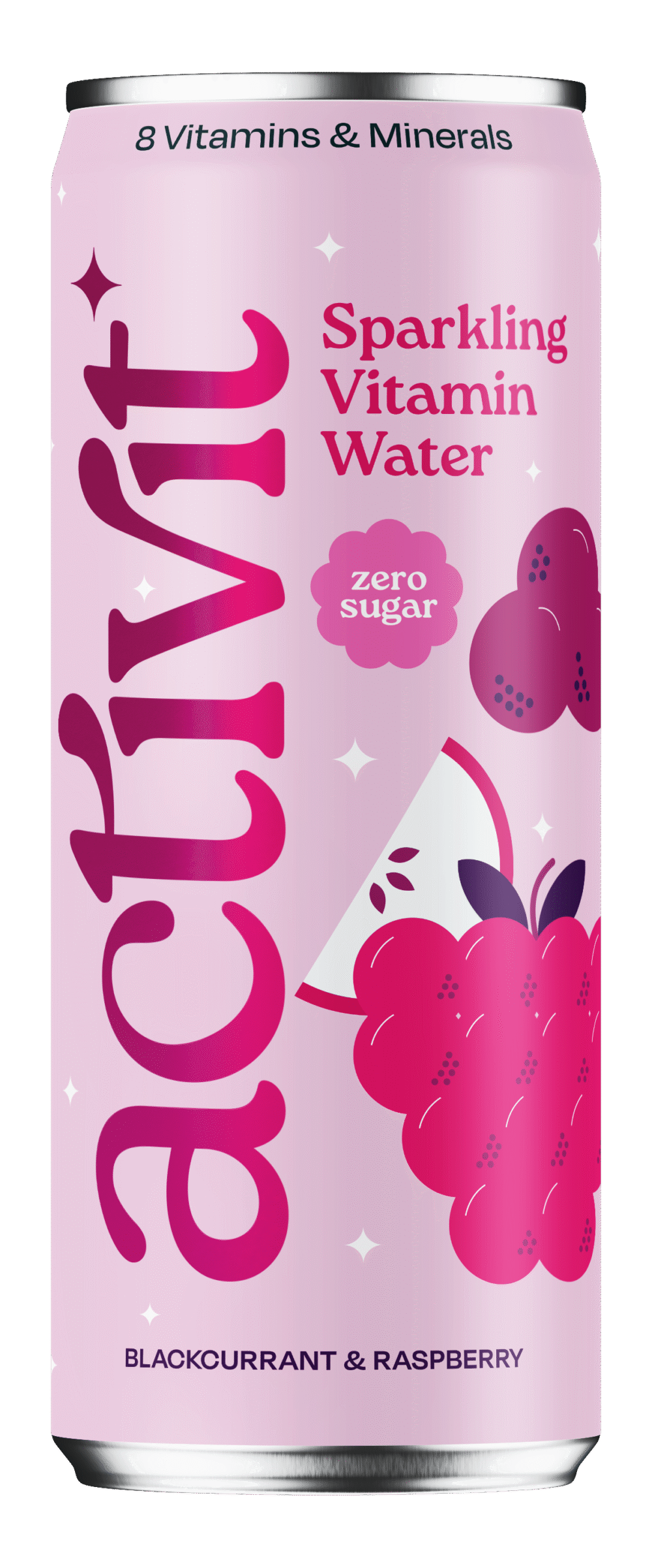 Activit Apple & Black Cans 12 x 330ml