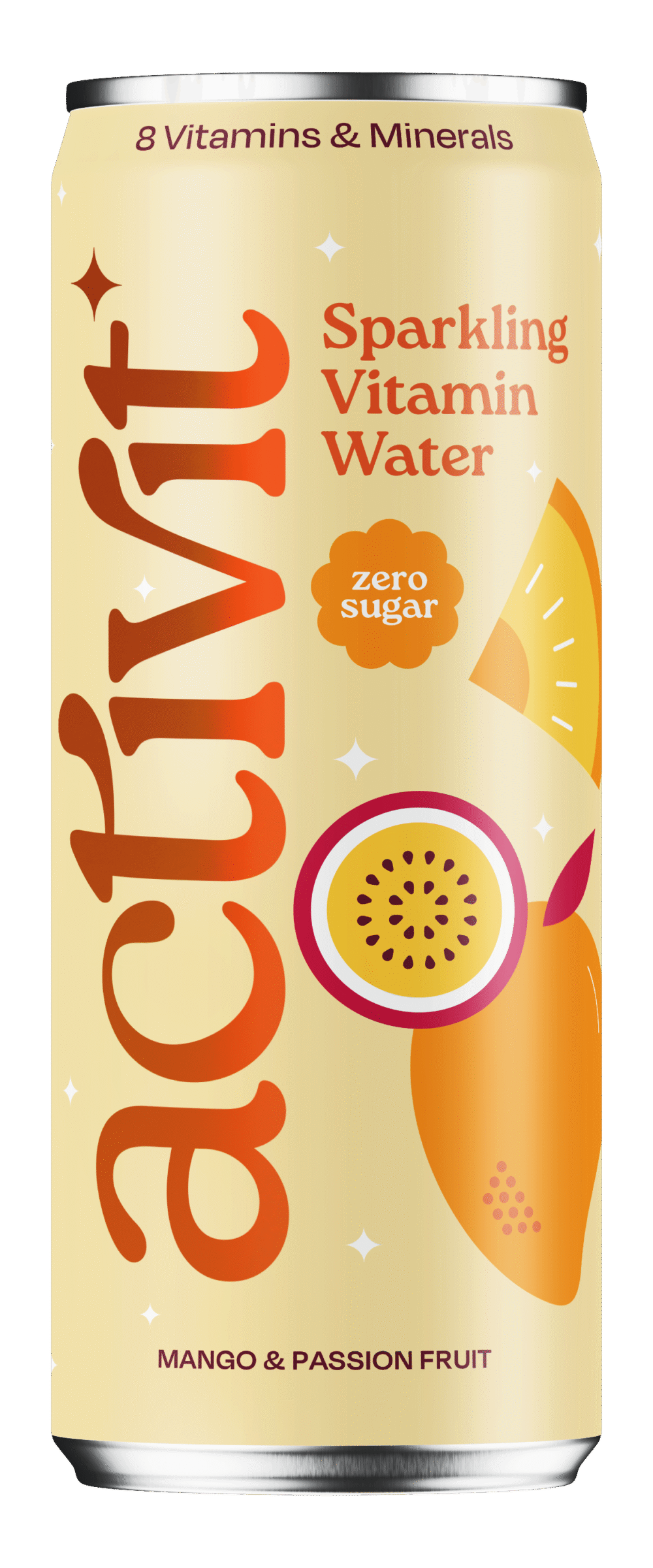 Activit Tropical Boost Cans 12 x 330ml
