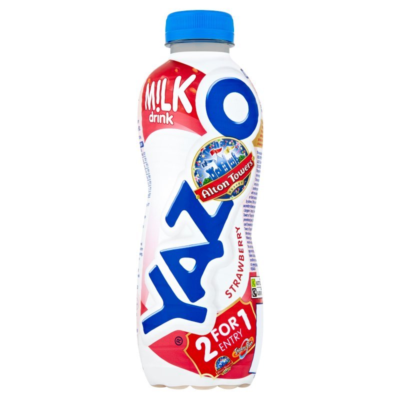 Yazoo Strawberry Milkshake 10 x 400ml