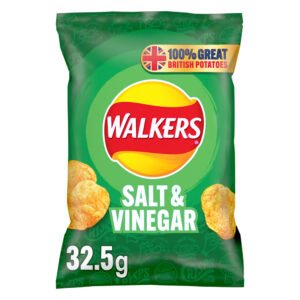 Walkers Salt & Vinegar Crisps  32 x 32.5g