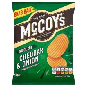 McCoys Cheddar & Onion  36 x 45g