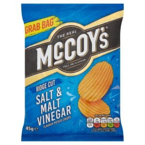 McCoys Salt & Malt Vinegar  36 x 45g