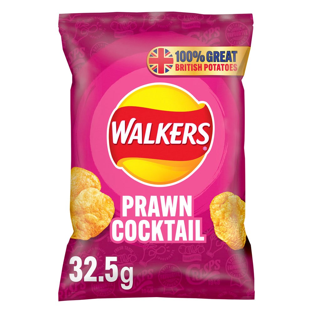 Walkers Prawn Cocktail  32 x 32.5g