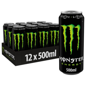 Monster Energy <br> 12 x 500ml