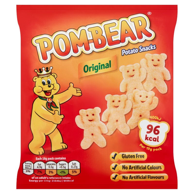 Pom Bears Salted <br> 36 x 19g