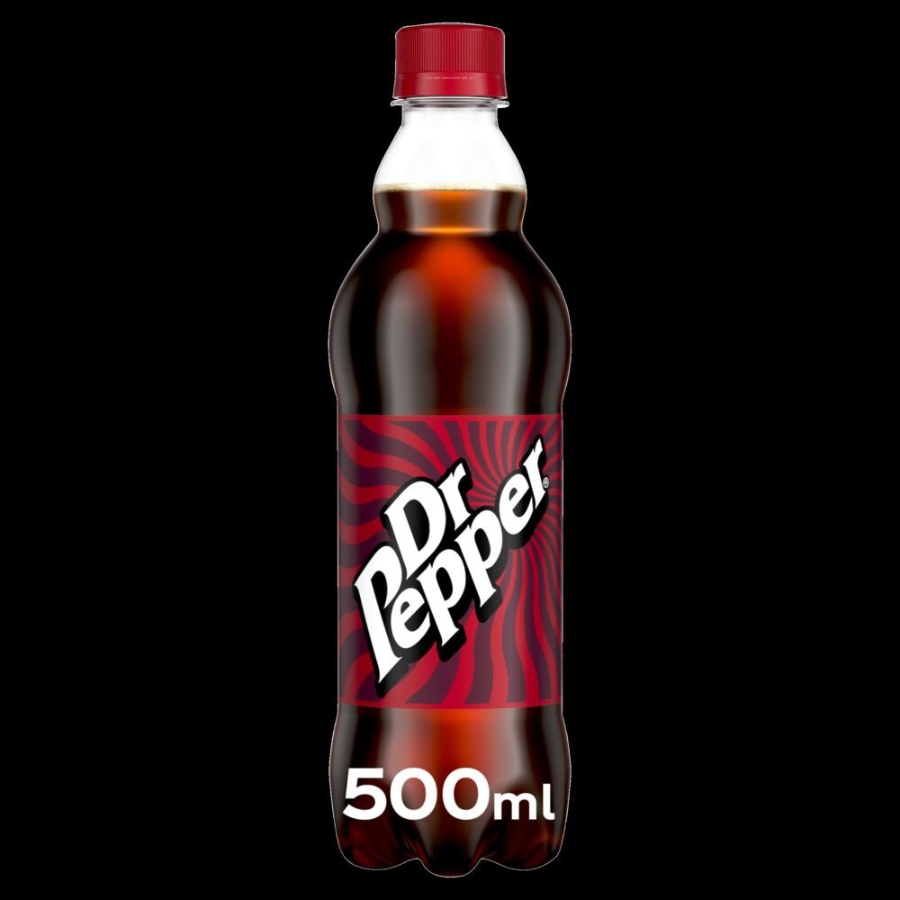 Dr Pepper Bottles <br> 12 x 500ml