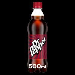 Dr Pepper Bottles <br> 12 x 500ml