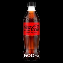 Coca Cola Zero Bottles <br>12 x 500ml