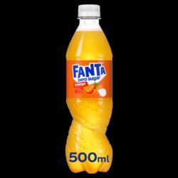 Fanta Orange Zero Bottles  12 x 500ml