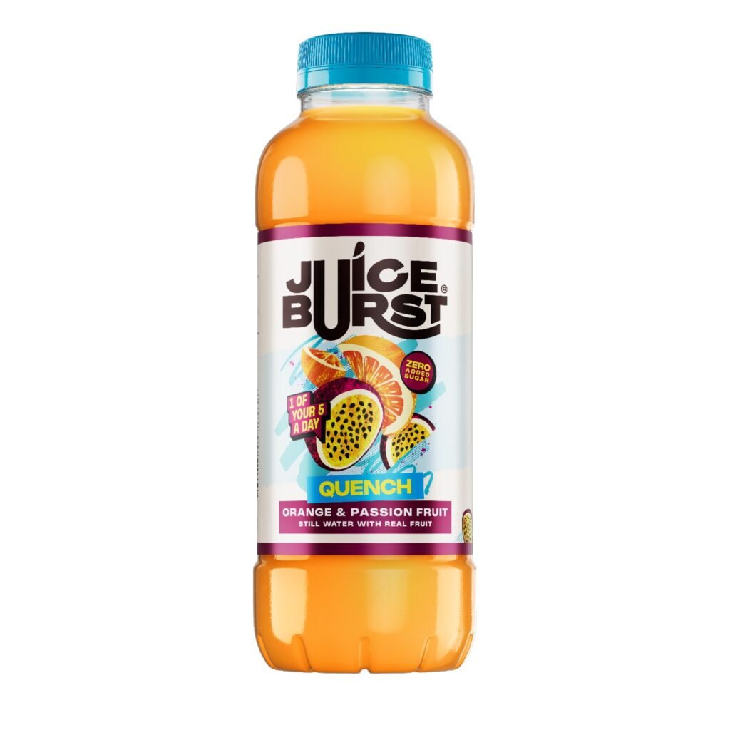 Juice Burst Orange & Passion  12 x 500ml