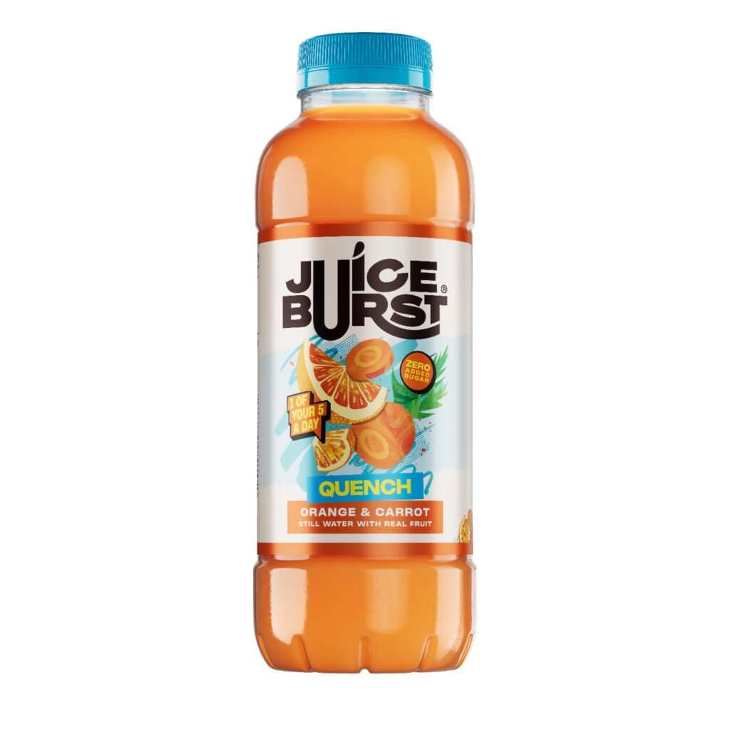 Juice Burst Orange & Carrot  12 x 500ml