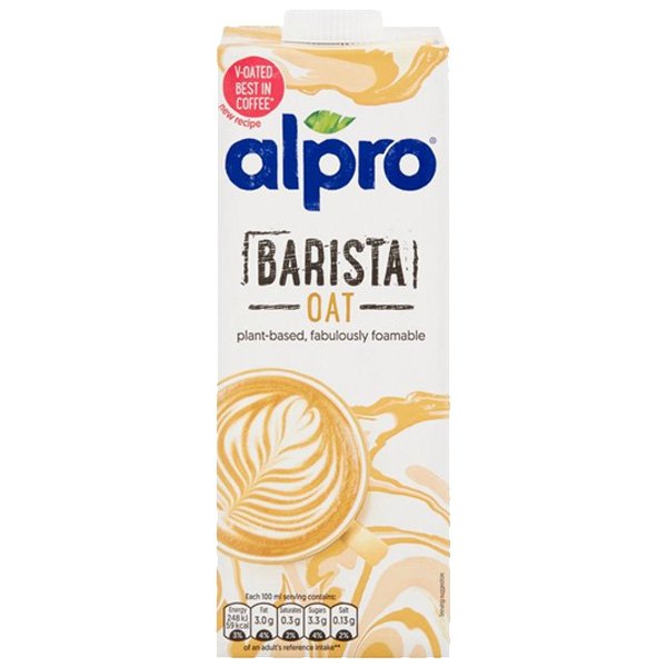 Alpro Oat Milk  <BR> 12 x 1 ltr