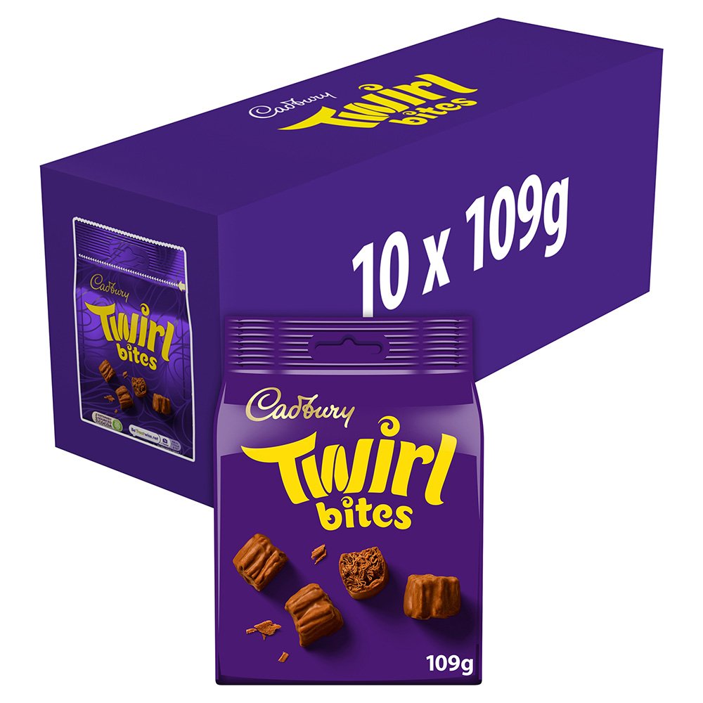 Cadburys Twirl Bites <br> 10 x 109g