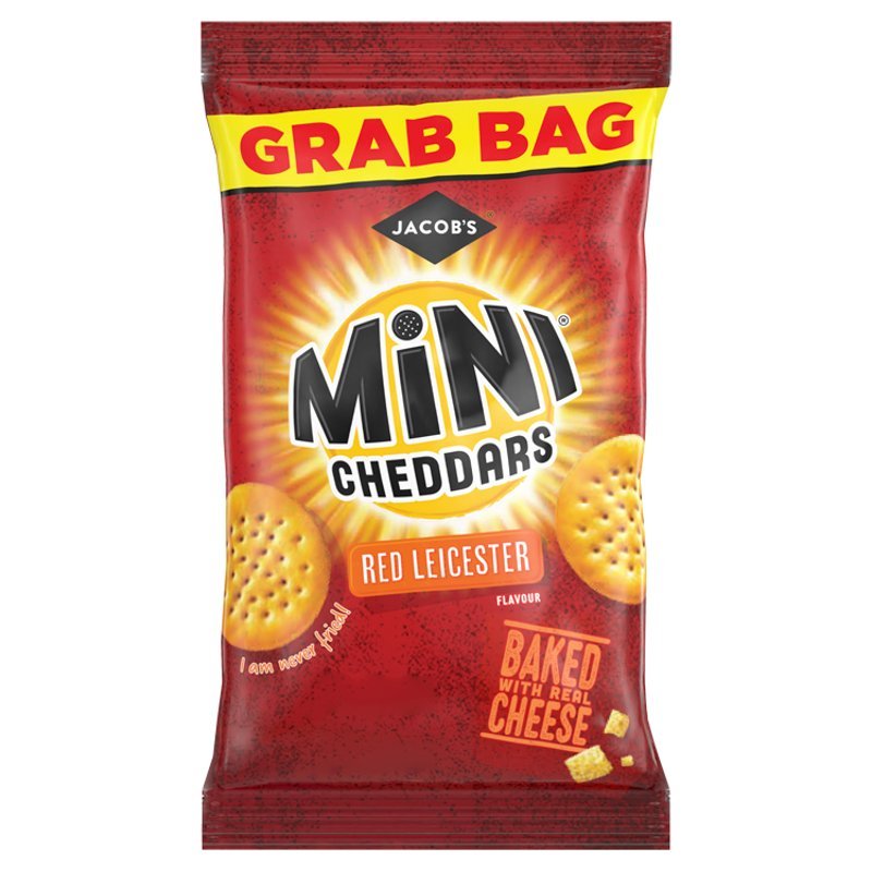 Mini Cheddars Red <br> 30 x 45g