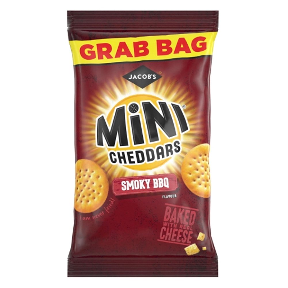 Mini Cheddars BBQ <br> 30 x 45g