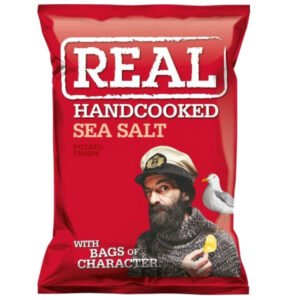 Real Crisps Salted <br> 24 x 35g