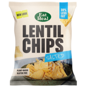 Eat Real Lentil Salted <br>18 x 40g