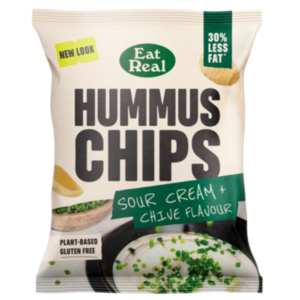 Eat Real Humus S/Cream&Chive 18 x 45g