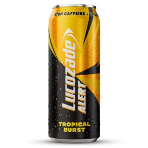 Lucozade Alert Tropical cans 12 x 500ml