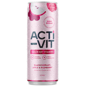 Activit Apple & Black Cans 12 x 330ml