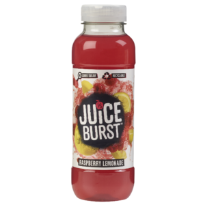 Juice Burst Rasp Lemon <br> 12 x 330ml