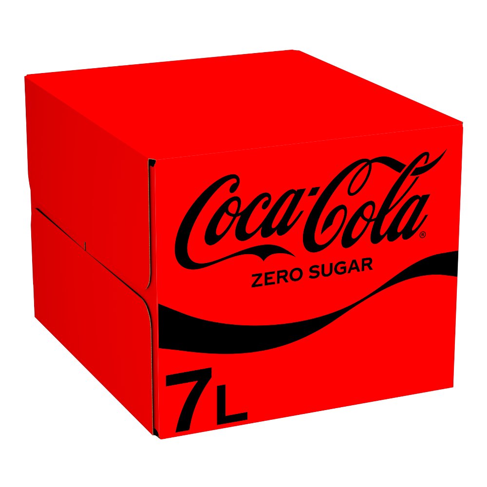 Post Mix Coke Zero <br>7 Litres