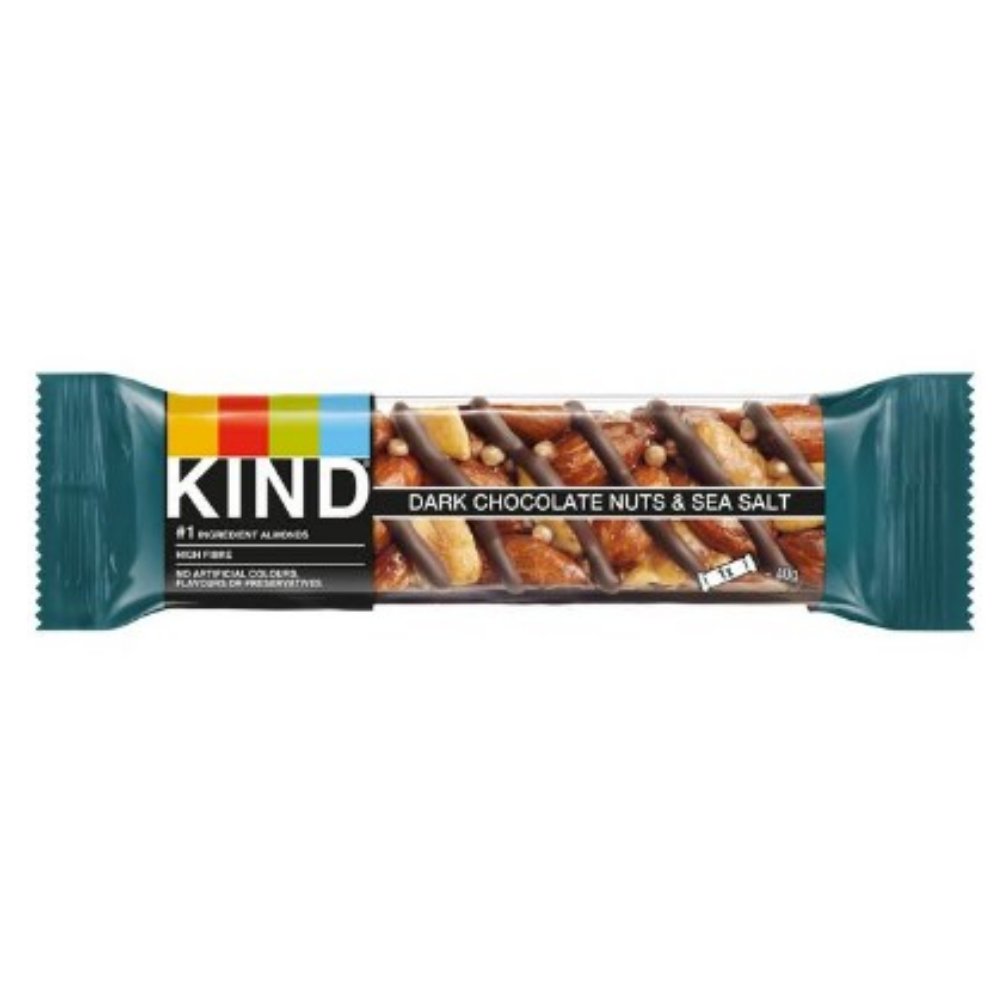 Kind Bar Dark Choc & Sea Salt 12 x 40g