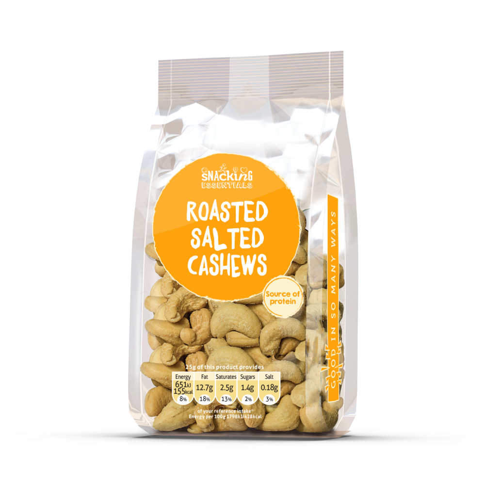 Snacking Essentials Cashews 12 x 100g