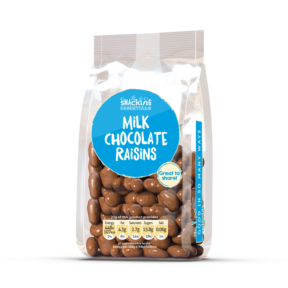 Snacking Essen Choc Raisins 12 x 100g