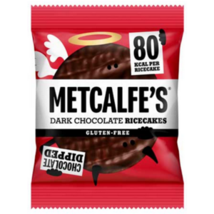 Metcalfe's DarkChoc Ricecake 12 x 34g