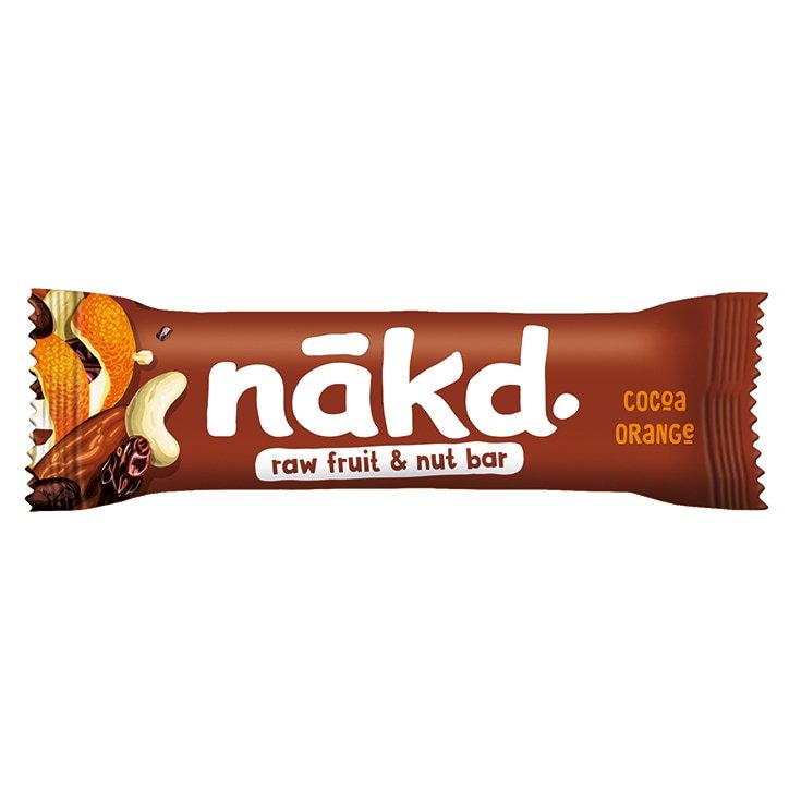 Naked Bar Cocoa & Orange 18 x 35g