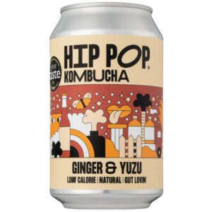 Kombucha <BR> Ginger & Yuzu Cans <BR>12 x 330ml