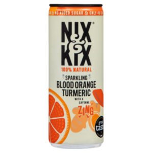 Nix & Kix B/Orange Turmeric Cans <br> 24 x 250ml