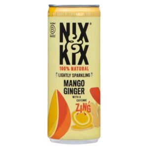 Nix & Kix Mango & Ginger Cans <br> 24 x 250ml