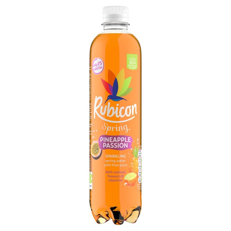 Rubicon Pineapple Bottles <br> 12 x 500ml