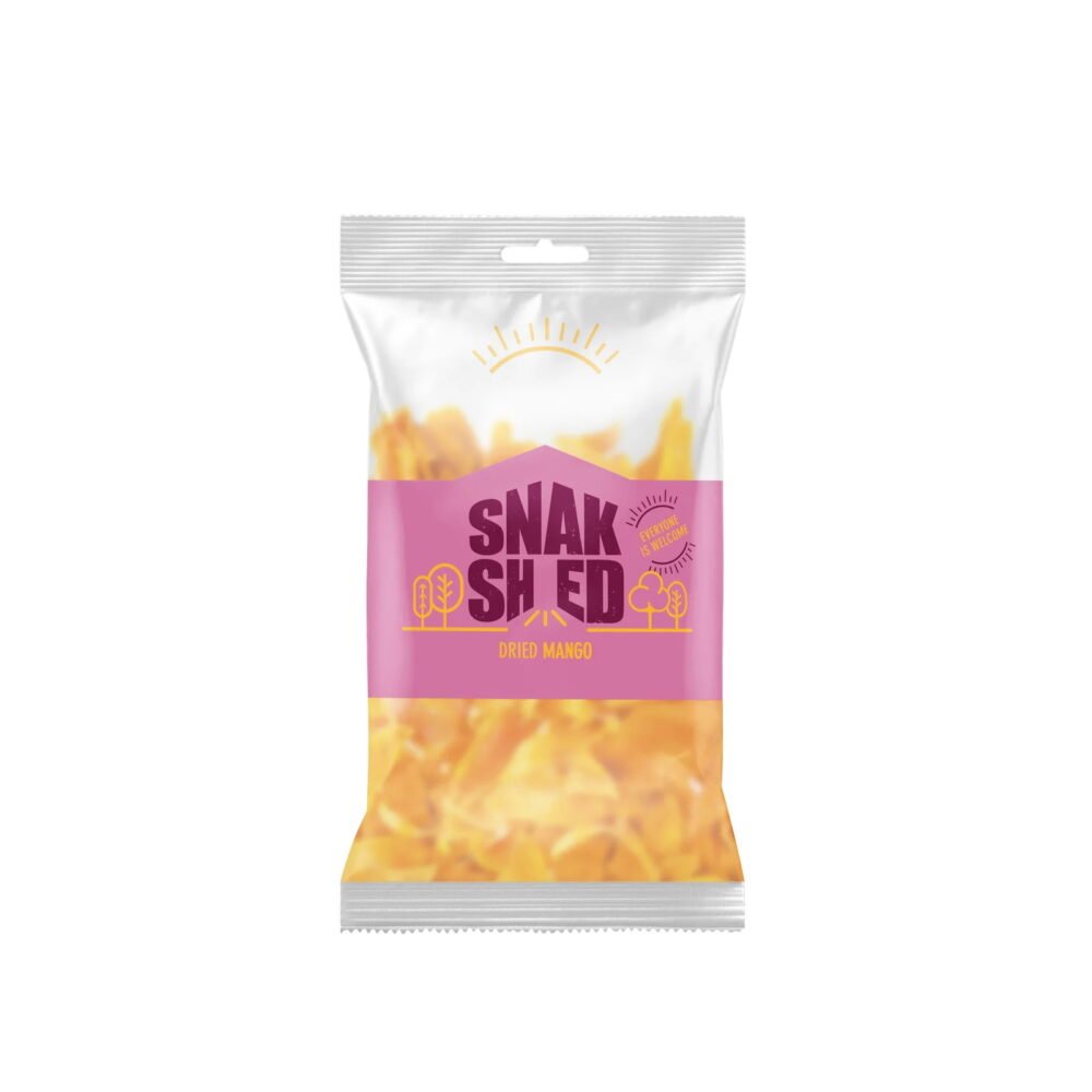 Snak Shed Dried Mango <br> 12 x 35g