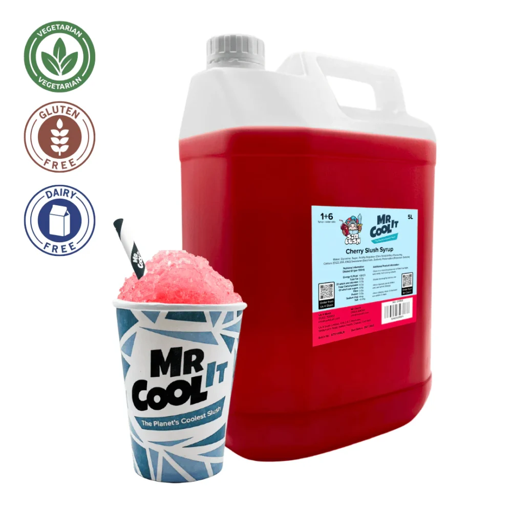 Slush Classic Cherry <BR>  5 Litres