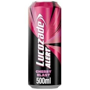 Lucozade Alert Cherry Cans 12 x 500ml