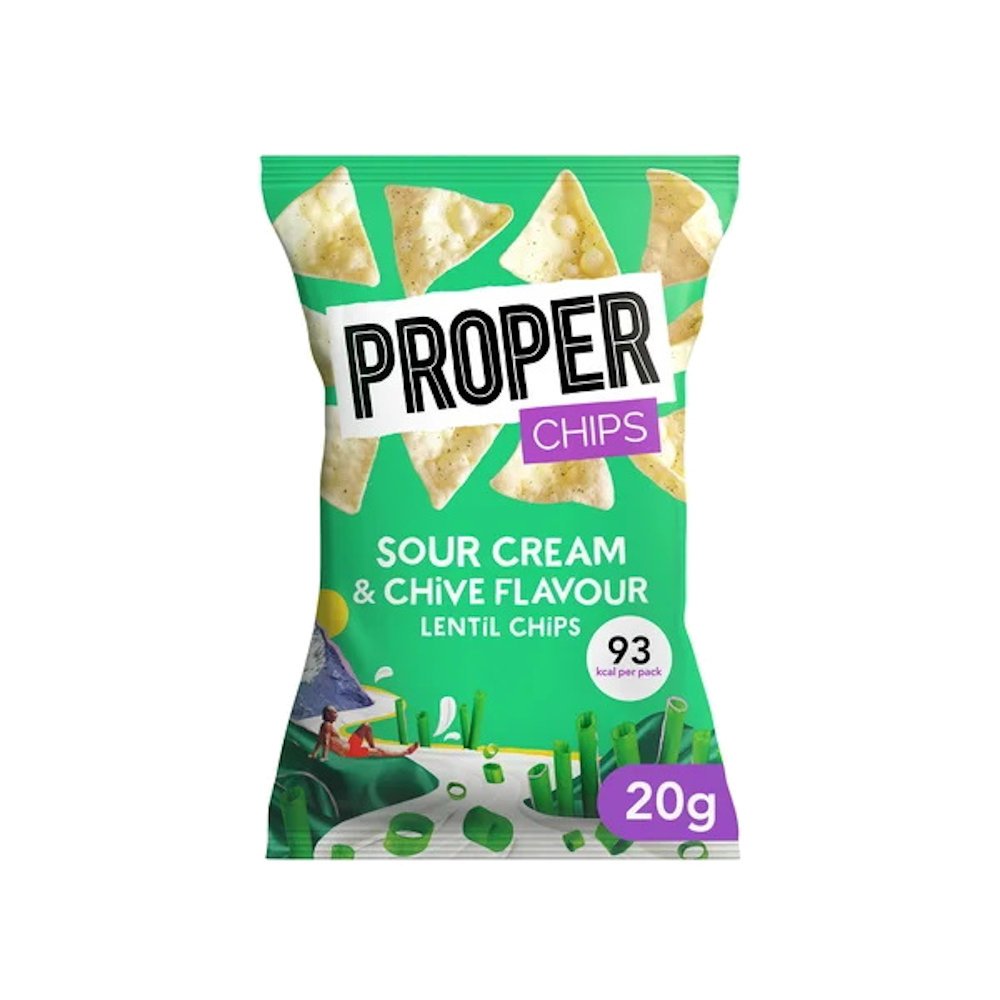 Properchips Sour Cream <br> 24 x 20g