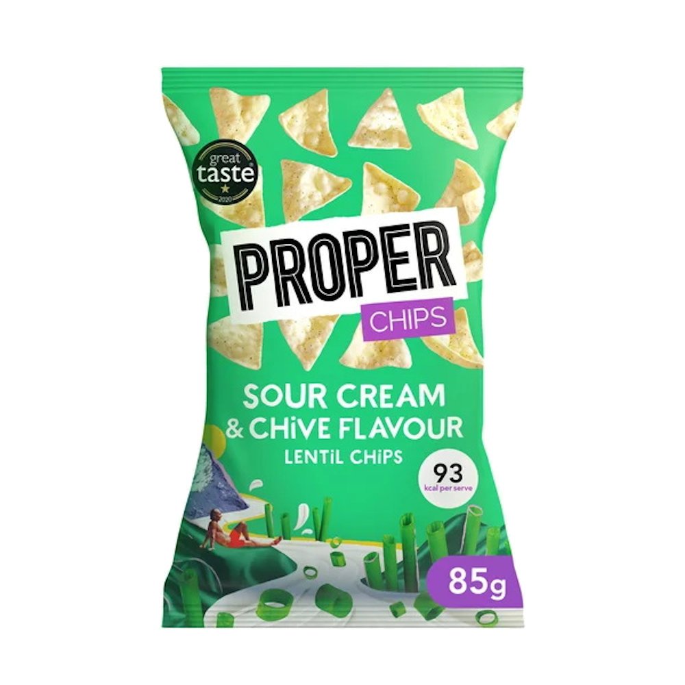 Properchips Sour Cream <br> 8 x 85g