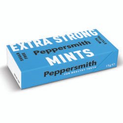Peppersmith Mints Extra Strong 12 x 15g