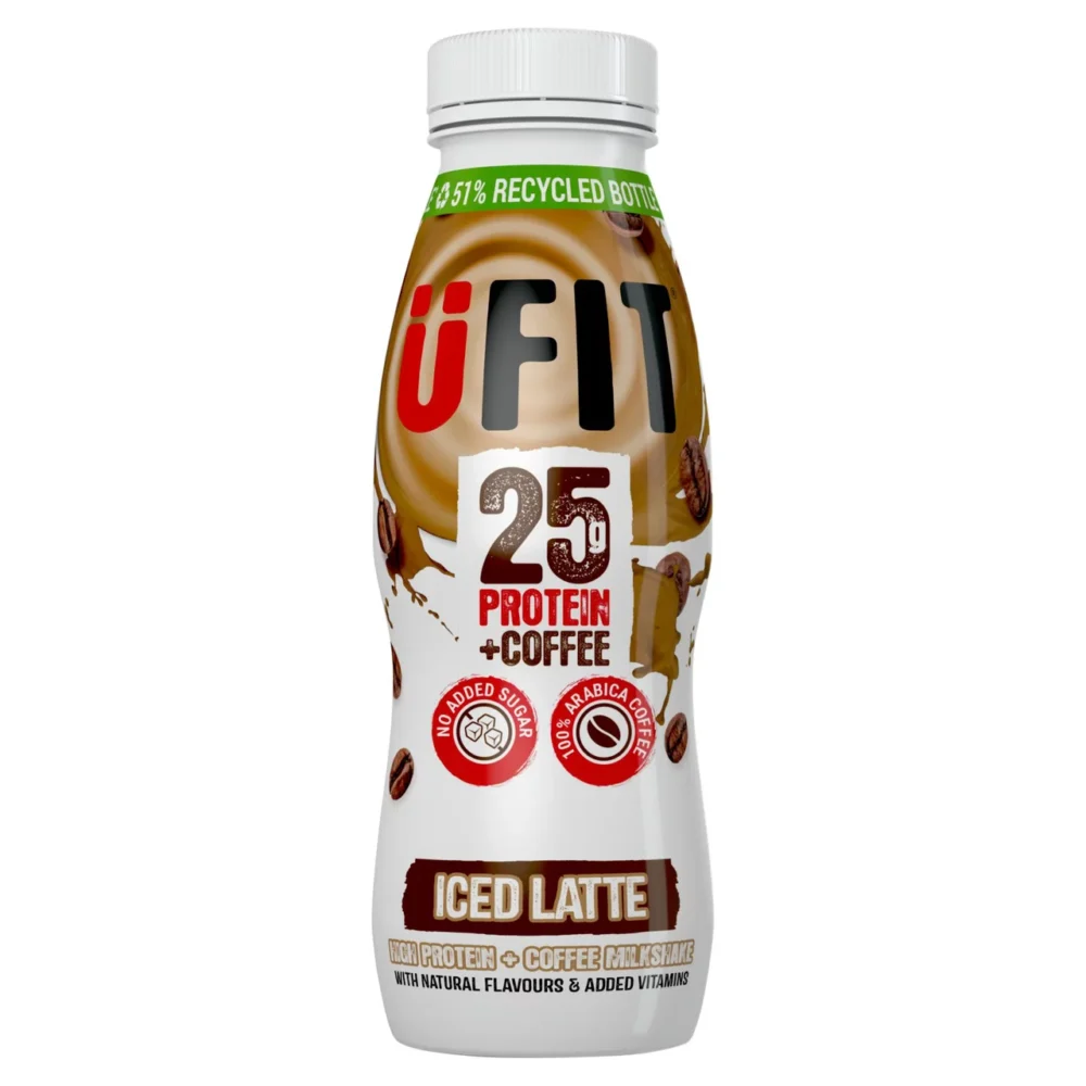 UFit Iced Latte <br> 10 x 330ml
