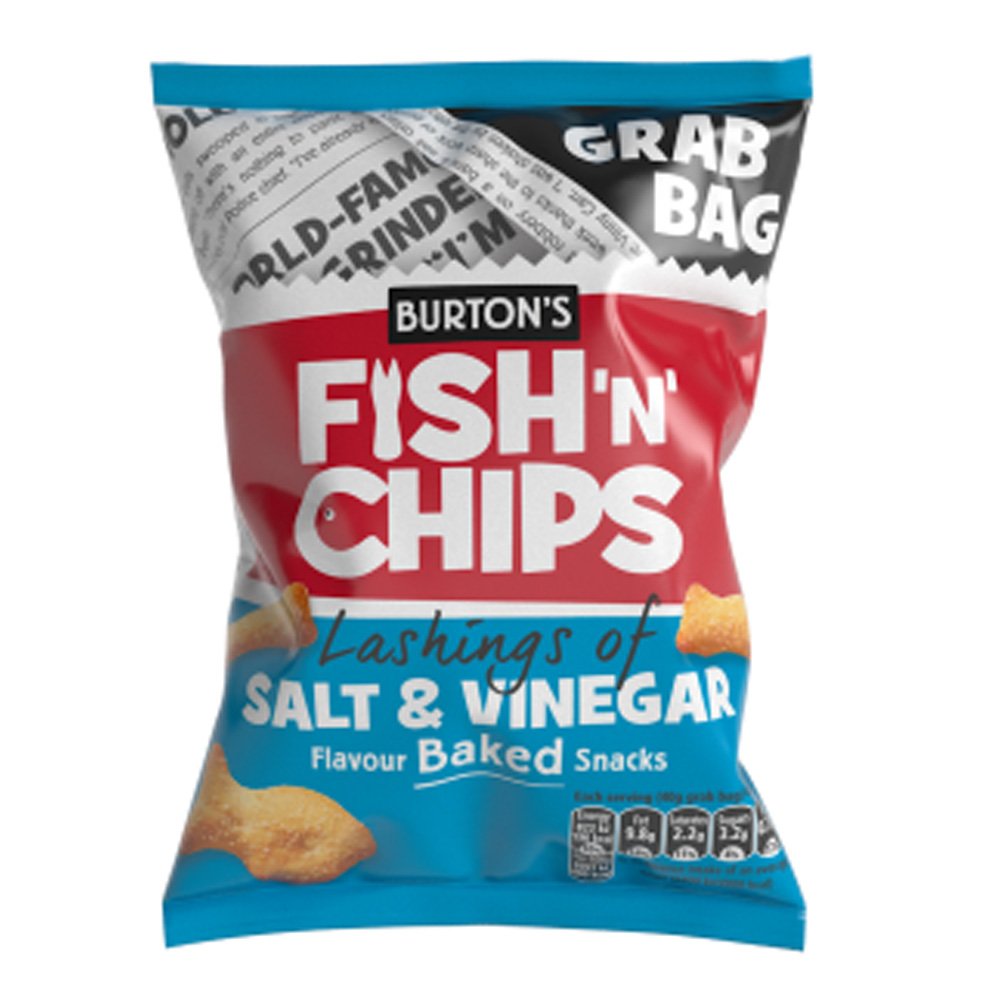 Fish & Chips Salt & Vinegar 30 x 40g