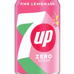 7Up Zero Pink Lemonade Cans 24 x 330ml