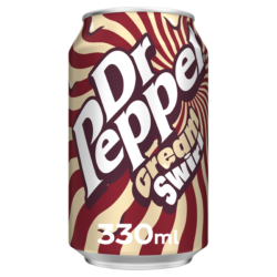 Dr Pepper Cream Swirl Cans 24 x 330ml